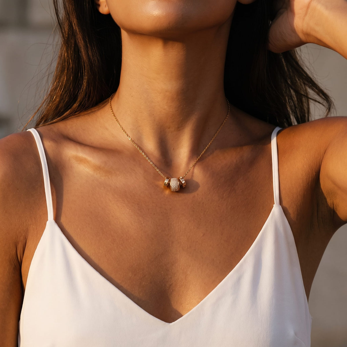 Barrel Charm Necklace