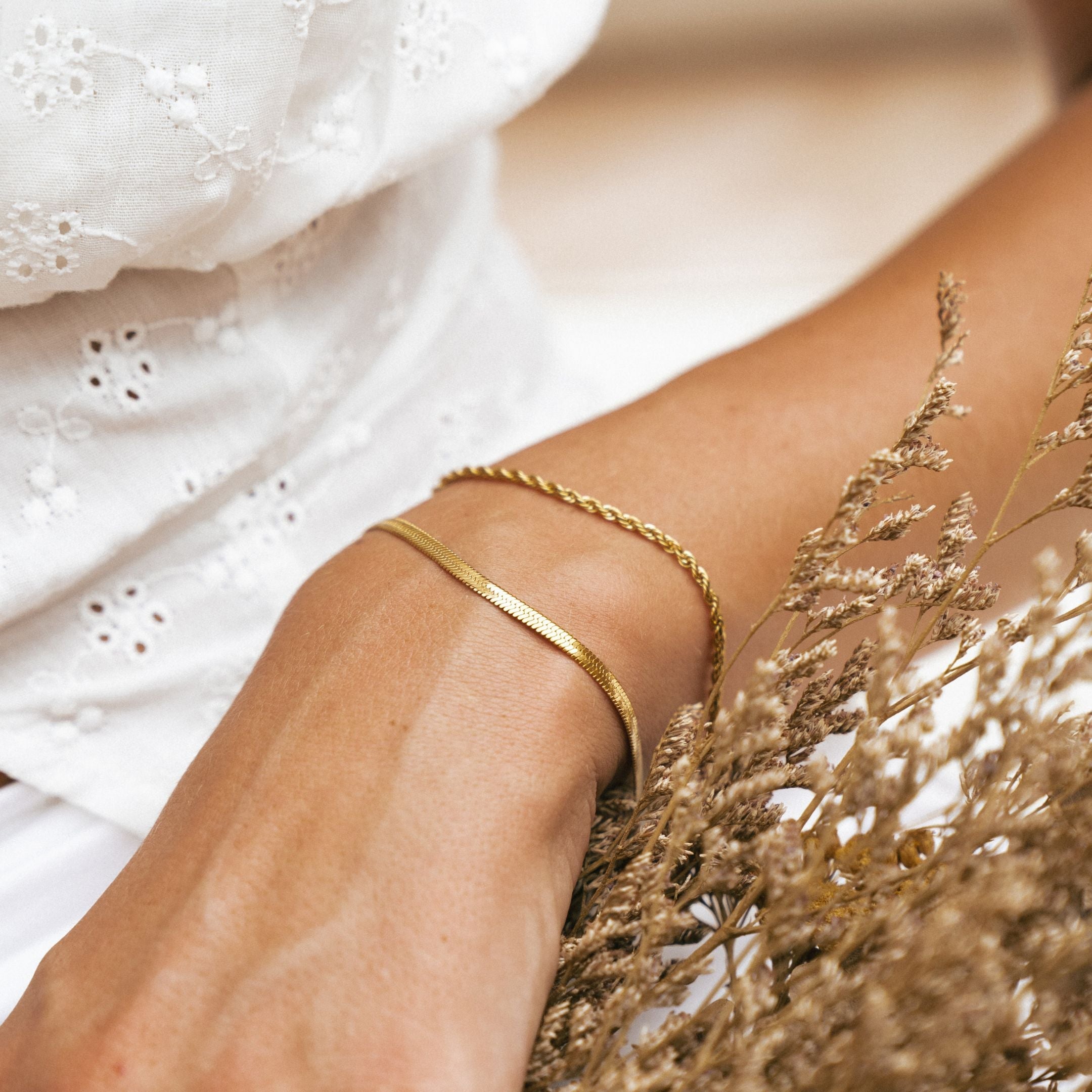 Eva Layered Chain Bracelet
