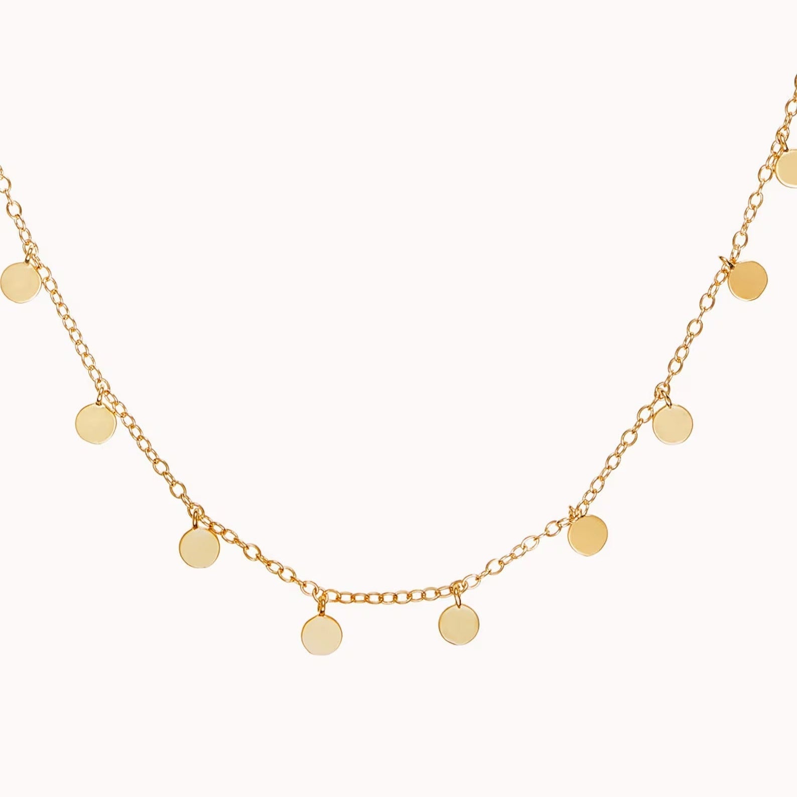 Francia Dot Charm Necklace