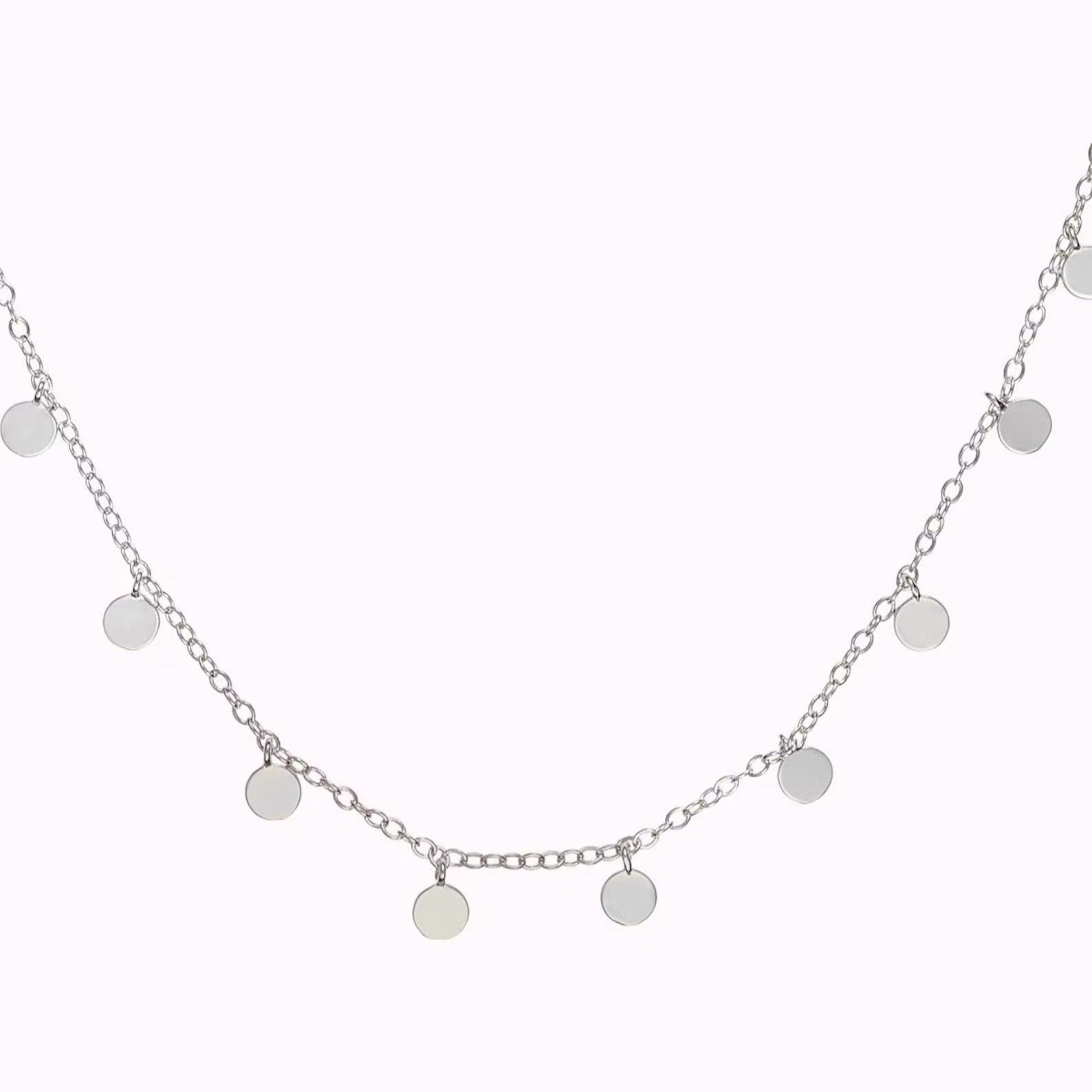 Francia Dot Charm Necklace