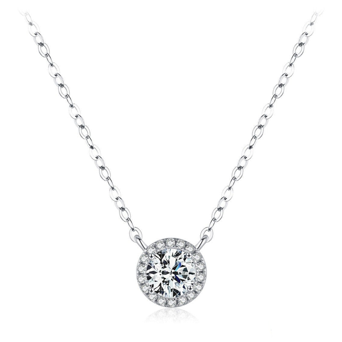 Olivia Cercle Halo Necklace