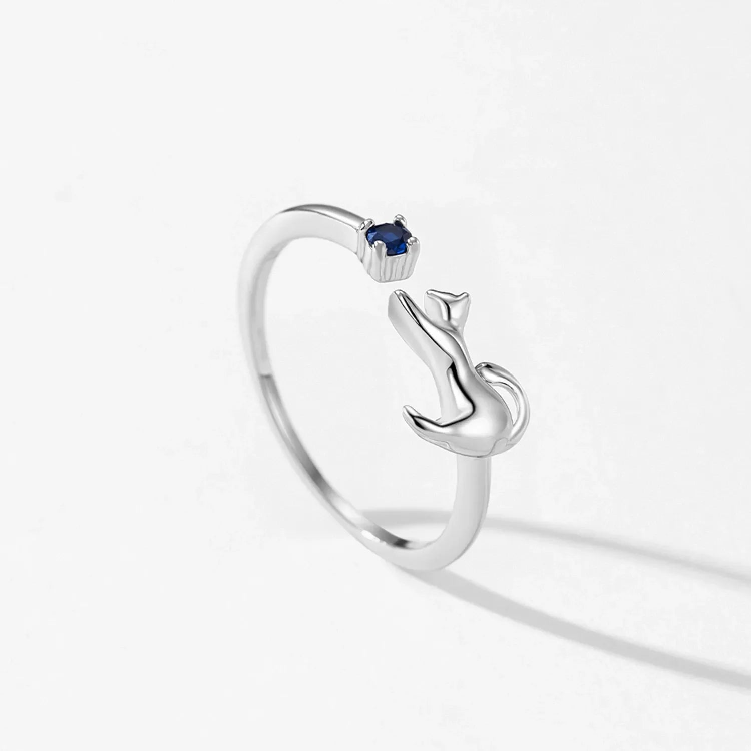 Lilou Silver Kitten Ring