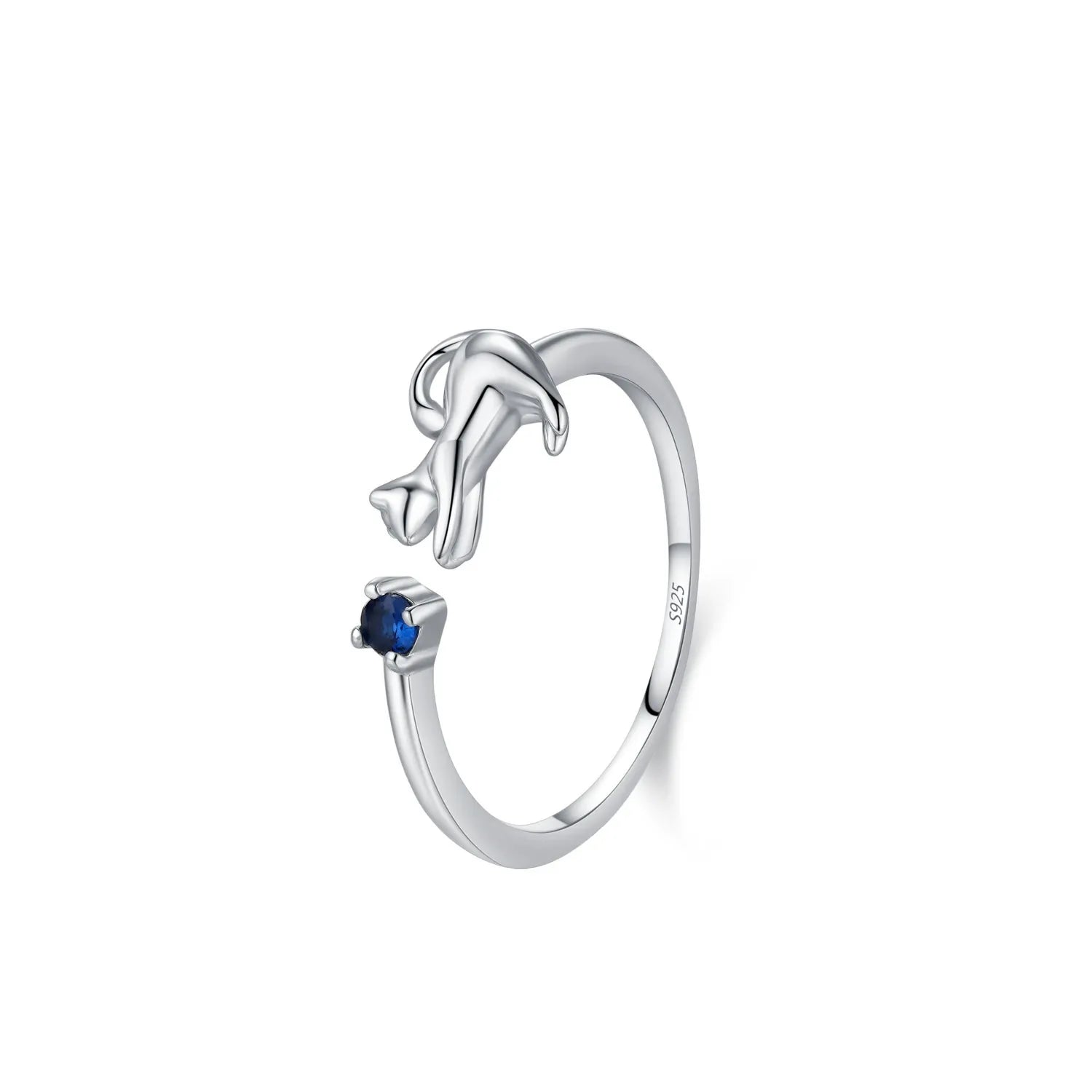 Lilou Silver Kitten Ring