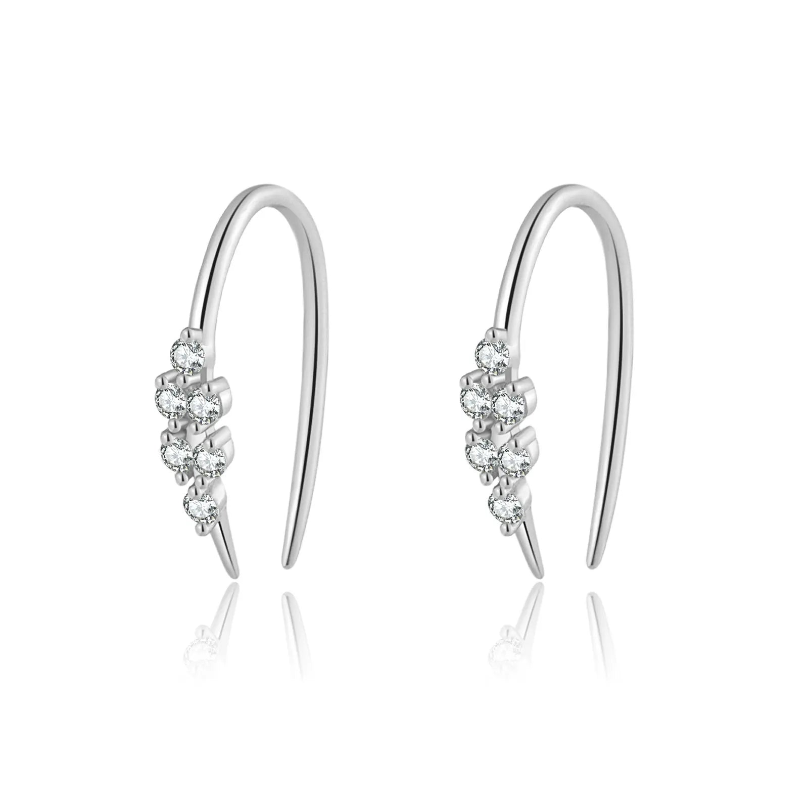 Camila Crystal Cluster Earrings