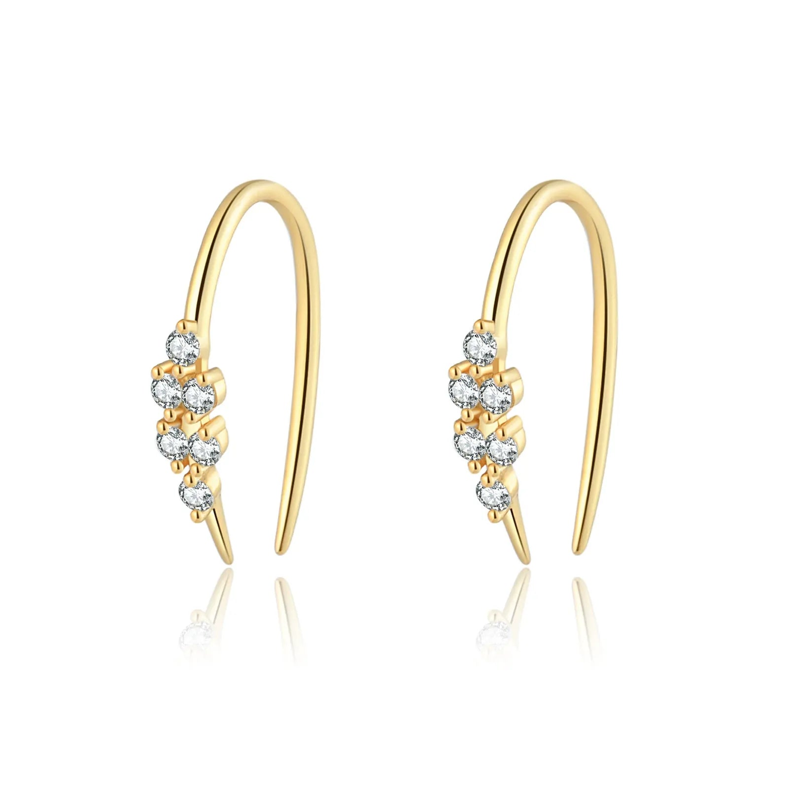 Camila Crystal Cluster Earrings