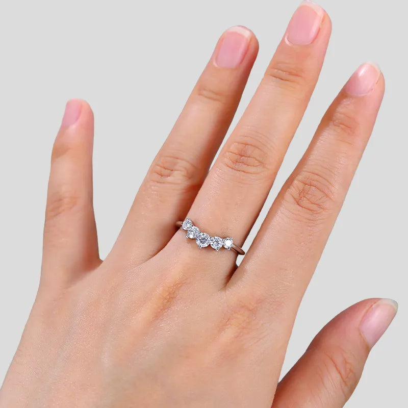 Lydia Five-Stone Ring