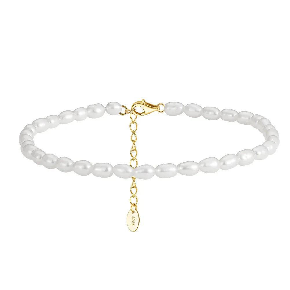 Olivia Freshwater Pearl Anklet