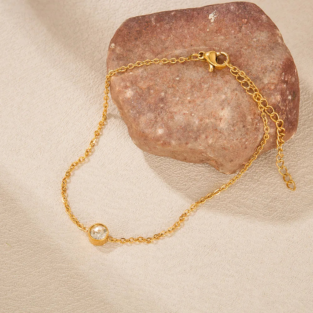 Éloise Crystal Anklet