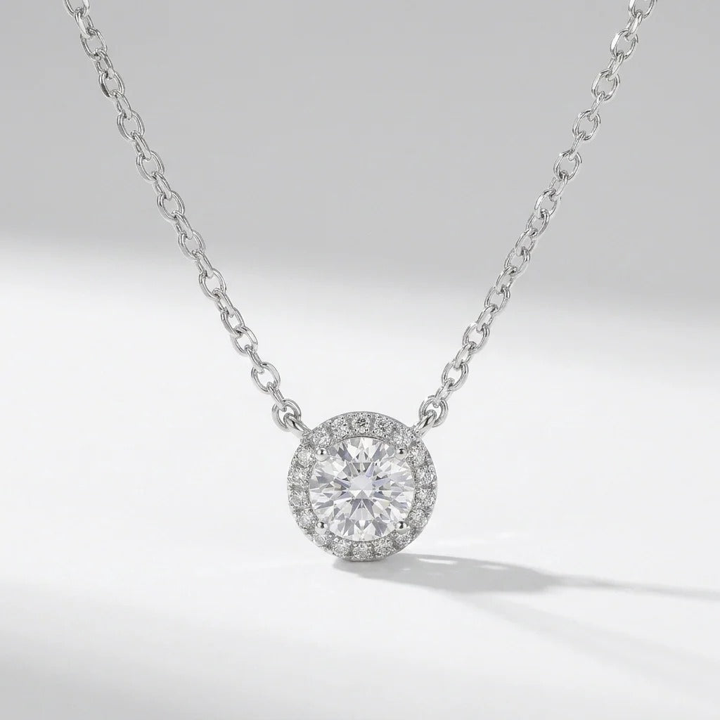 Olivia Cercle Halo Necklace
