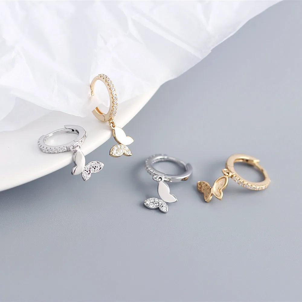 Celina Butterfly Charm Earrings