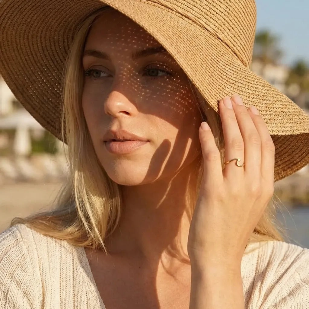 Wave Gold Ring