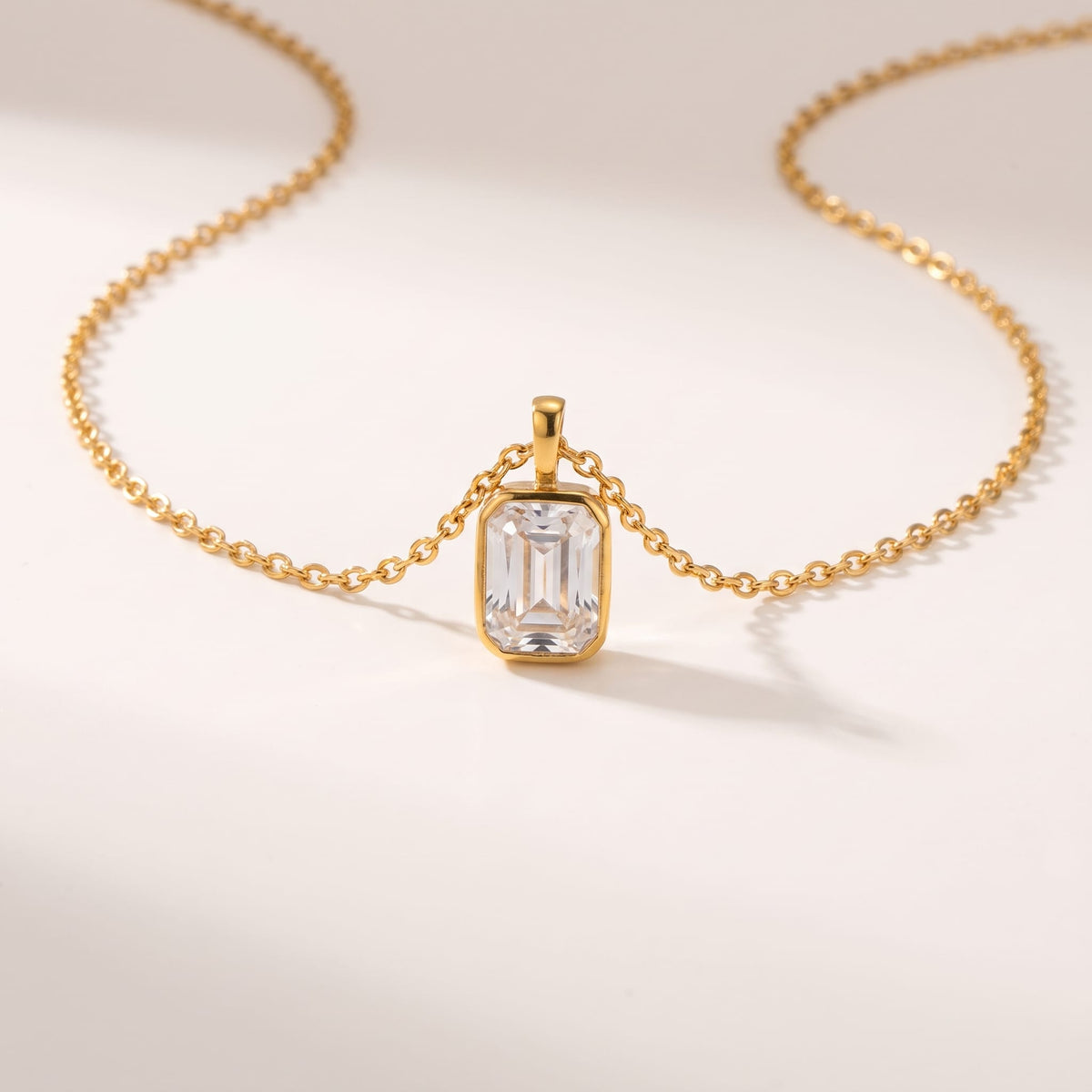 Step Cut Pendant