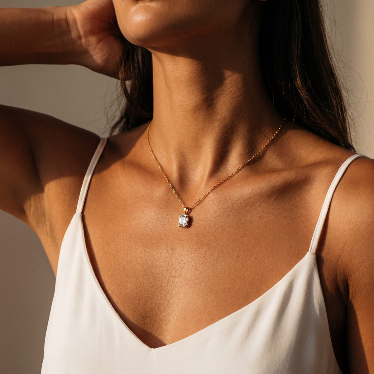 Step Cut Pendant