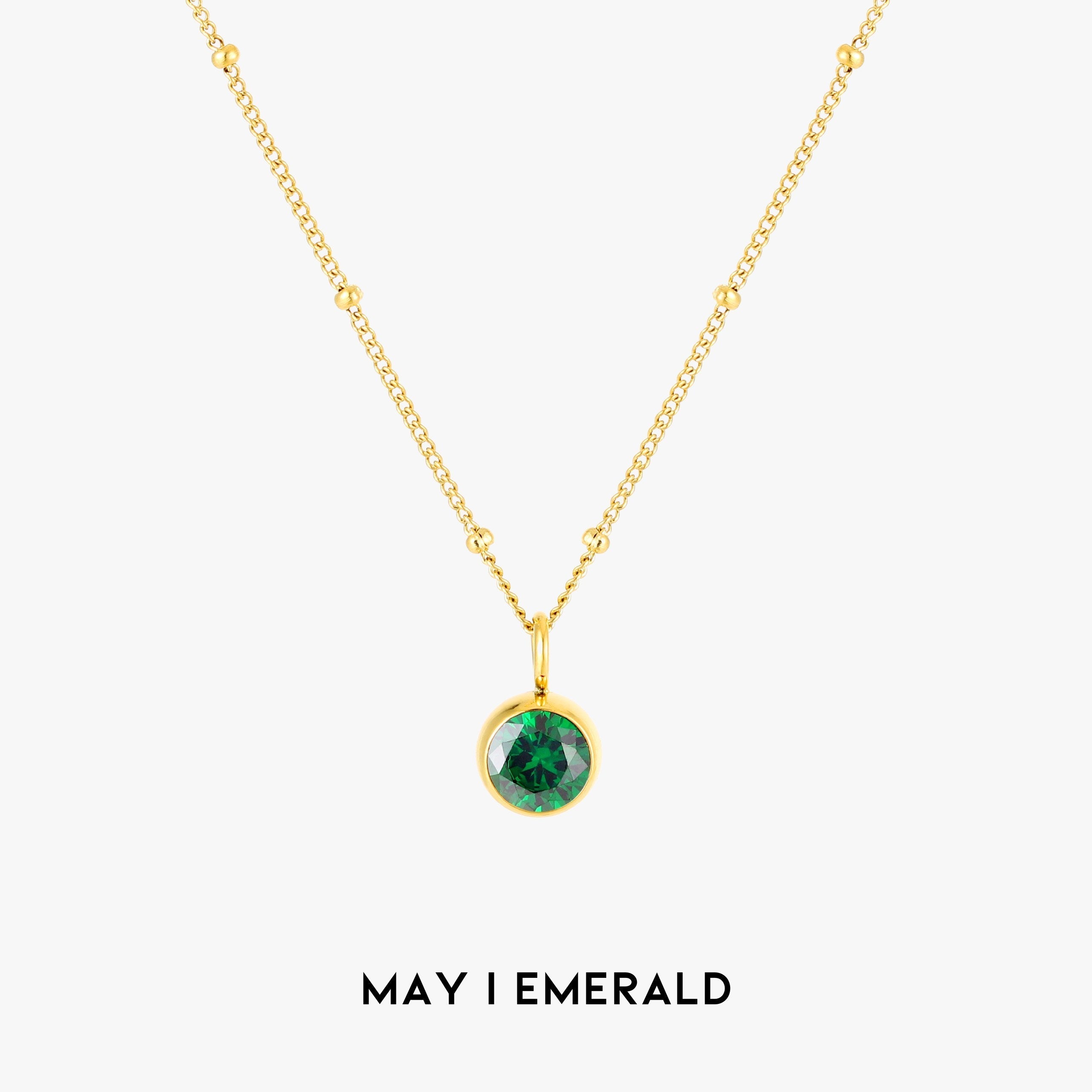 Amélie Birthstone Pedant Necklace