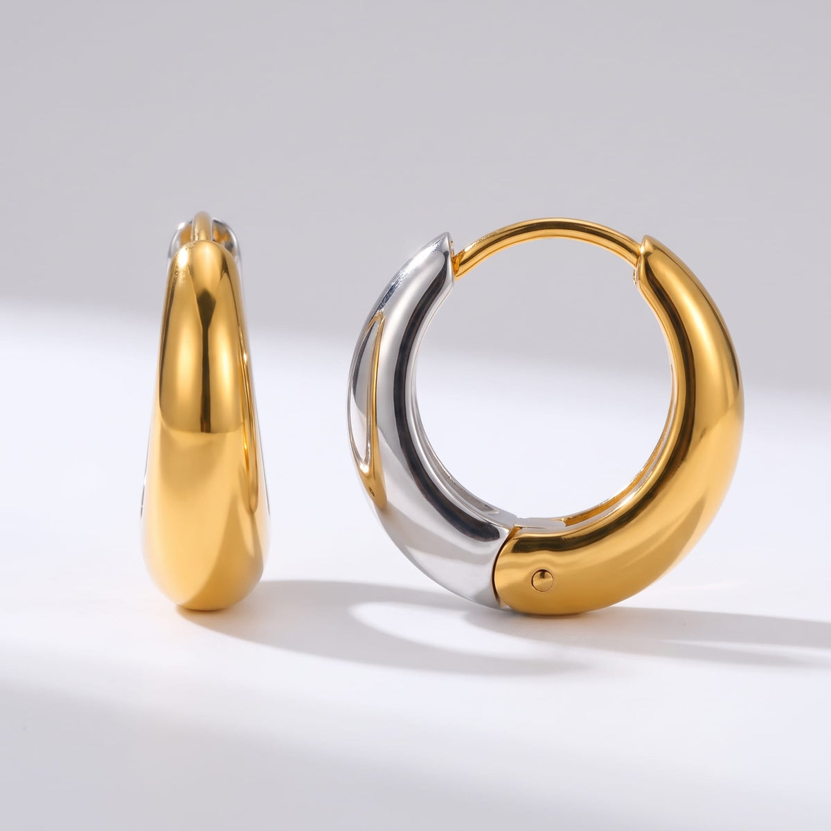 Two-Tone Dome Hoops
