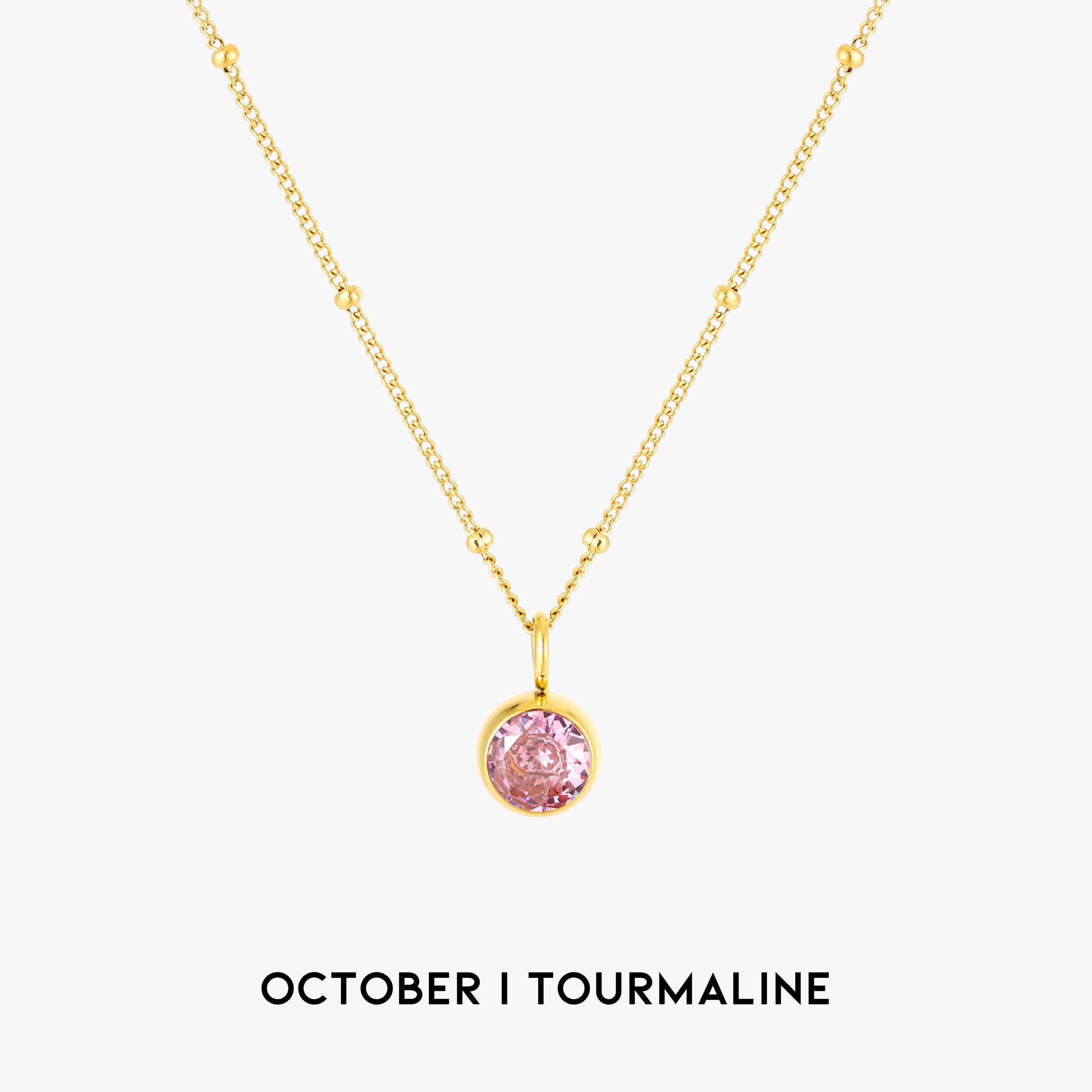 Amélie Birthstone Pedant Necklace