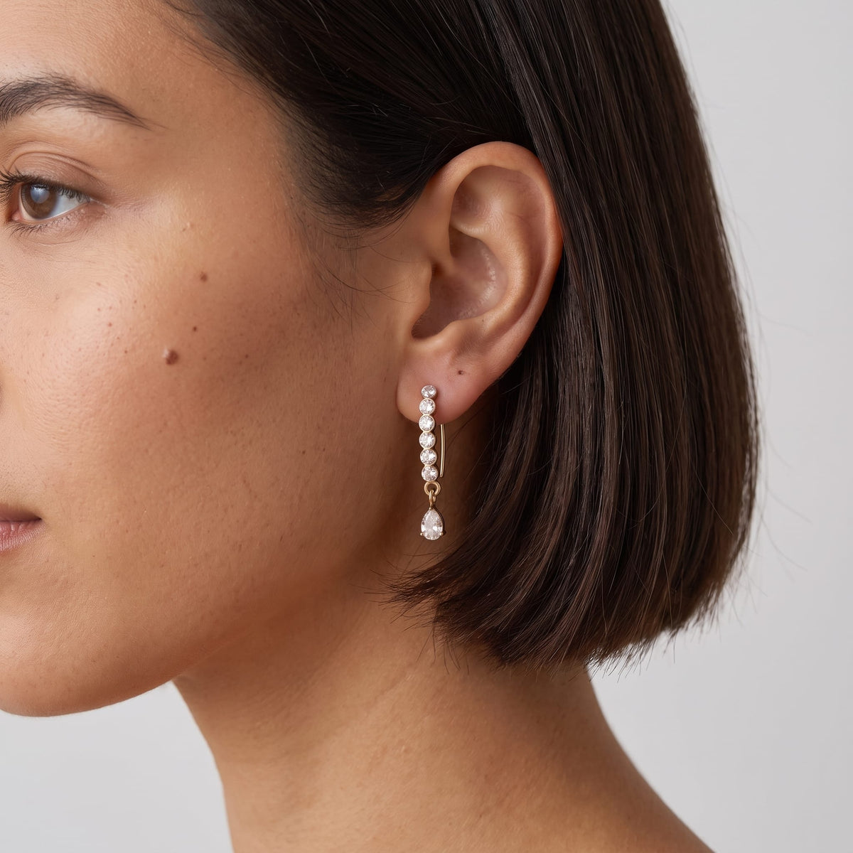 Crystal Drop Earrings