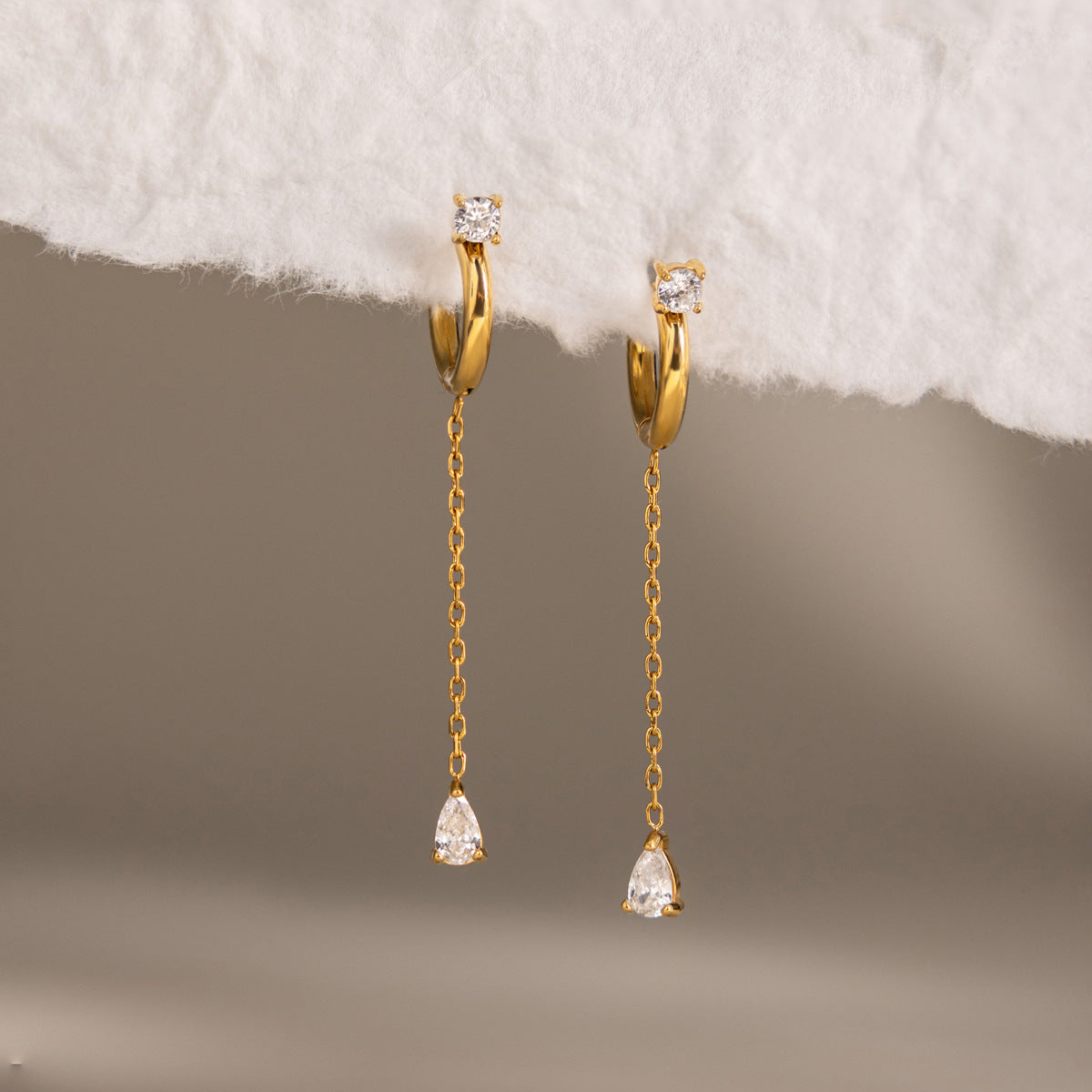 Chain Drop Earrings